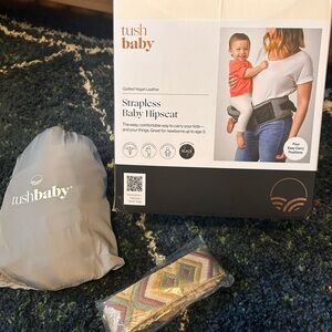 BNIB TushBaby Carrier, Snug & Crossbody Strap